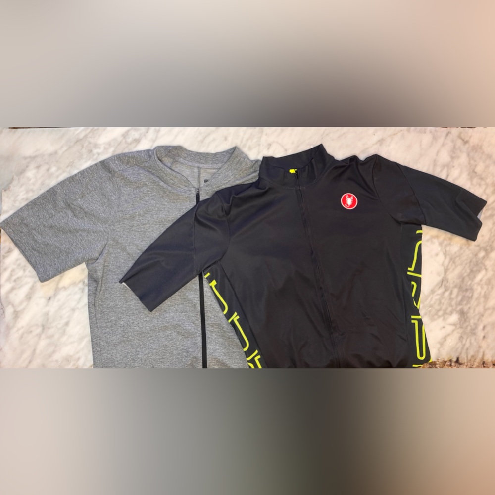 CASTELLI & REI Bundle of Cycling Jerseys Men’s